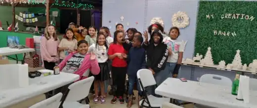 Families enjoying time together at My Creation Haven