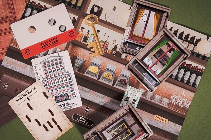 Professor Puzzle: Unclaimed: the Mystery of the Royal Hotel - a Puzzle Adventure Game  Fast-Paced Treasure-Hunt Investigation  Ages 12+  1-4 Players