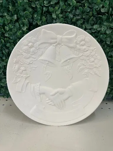 Vintage Wedding Plate