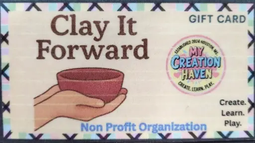 Gift Cards (Clay It Forward)