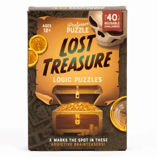 Professor Puzzle — Lost Treasure Logic Puzzles