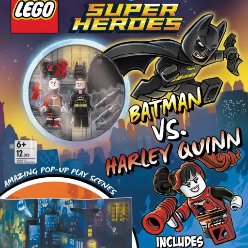 Lego(r) DC Super Heroes(tm) Batman Vs. Harley Quinn - (Hardcover)